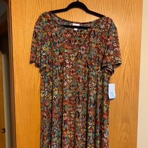 2XL Multi-colored Carly Swing Dress - NWT